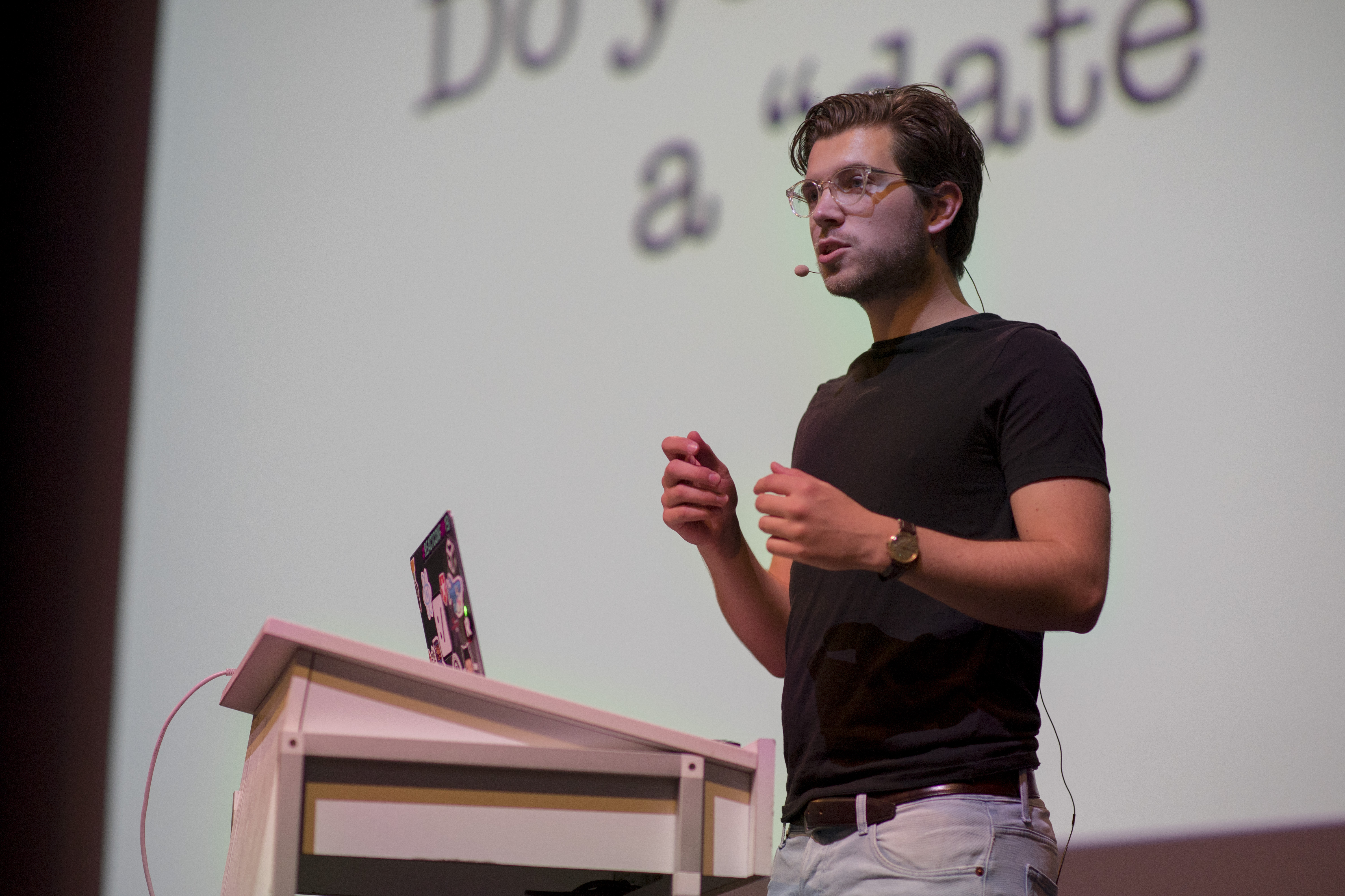 Speaking at conferences